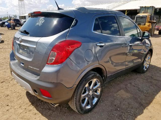 KL4CJDSB0EB628226 - 2014 BUICK ENCORE PRE GRAY photo 4