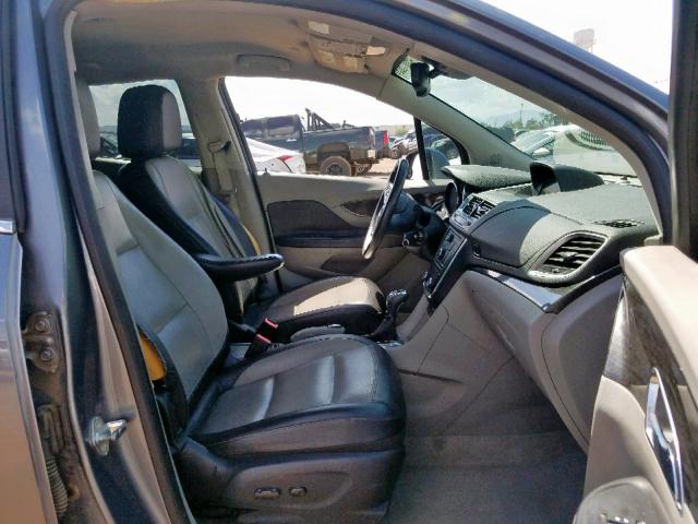 KL4CJDSB0EB628226 - 2014 BUICK ENCORE PRE GRAY photo 5