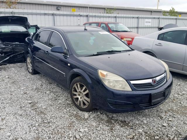 1G8ZS57NX7F206833 - 2007 SATURN AURA XE BLUE photo 1