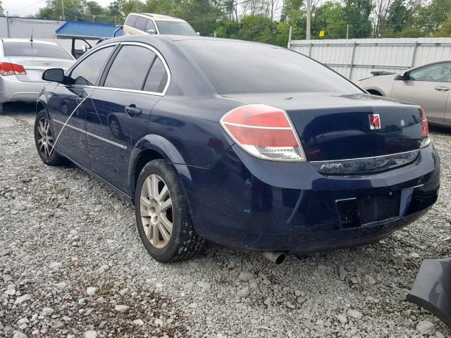 1G8ZS57NX7F206833 - 2007 SATURN AURA XE BLUE photo 3