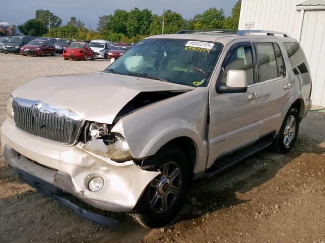 5LMEU68H85ZJ04898 - 2005 LINCOLN AVIATOR Bej foto 9