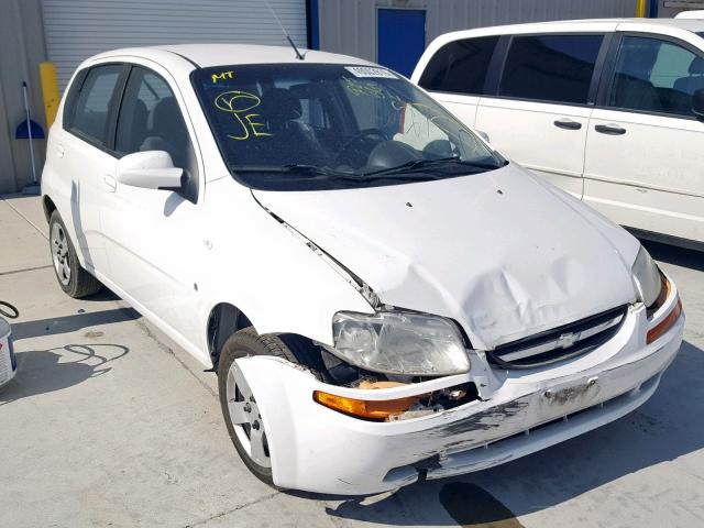 KL1TD666X8B226554 - 2008 CHEVROLET AVEO BASE თეთრი ფოტო 1