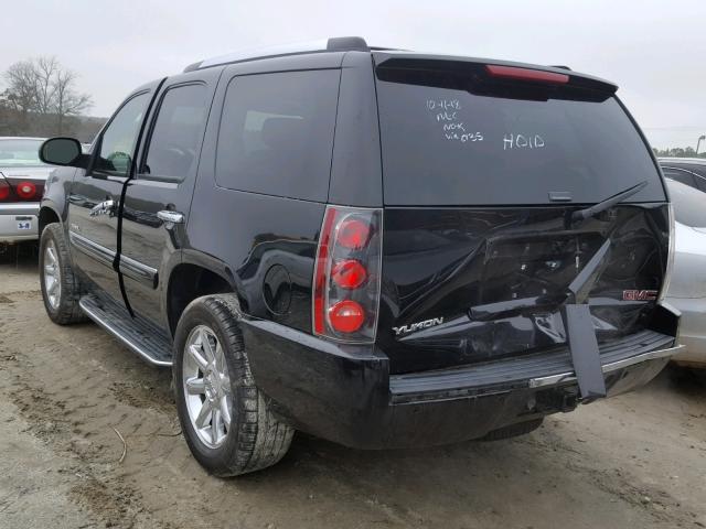 1GKEC63888J200135 - 2008 GMC YUKON DENA BLACK photo 3