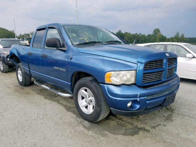 1D7HA18N33J521840 - 2003 DODGE RAM 1500 S BLUE photo 1