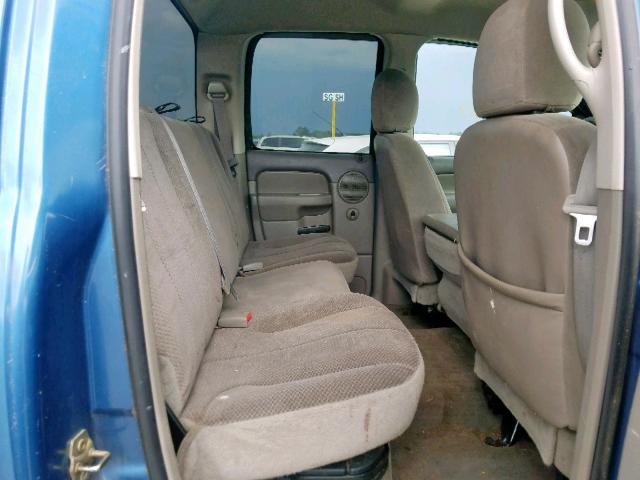 1D7HA18N33J521840 - 2003 DODGE RAM 1500 S BLUE photo 6