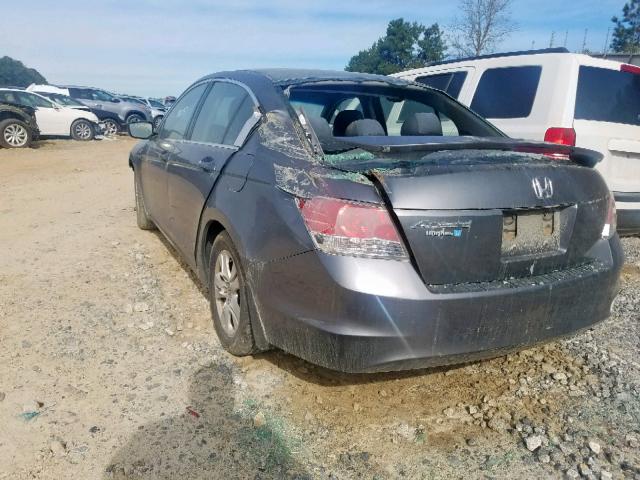 JHMCP26488C036610 - 2008 HONDA ACCORD LXP GRAY photo 3