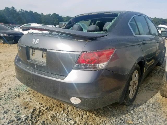 JHMCP26488C036610 - 2008 HONDA ACCORD LXP GRAY photo 4