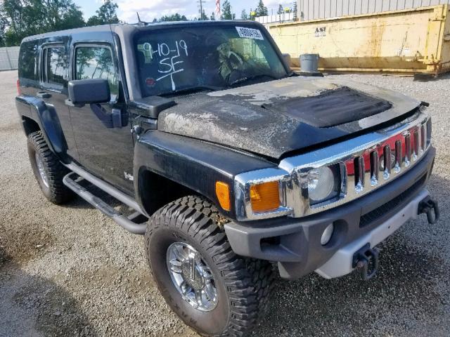 5GTEN13L988128438 - 2008 HUMMER H3 ALPHA BLACK photo 1