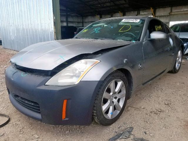 JN1AZ34D43T101069 - 2003 NISSAN 350Z COUPE SILVER photo 2