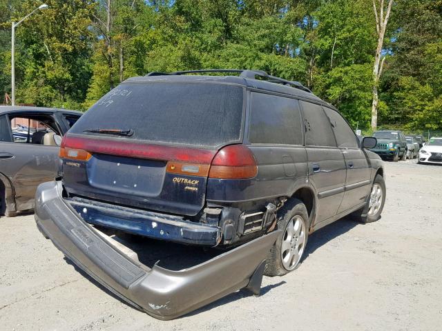 4S3BG6853X7637098 - 1999 SUBARU LEGACY OUT BLUE photo 4