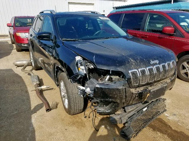 1C4PJLCB1KD204960 - 2019 JEEP CHEROKEE L BLACK photo 1