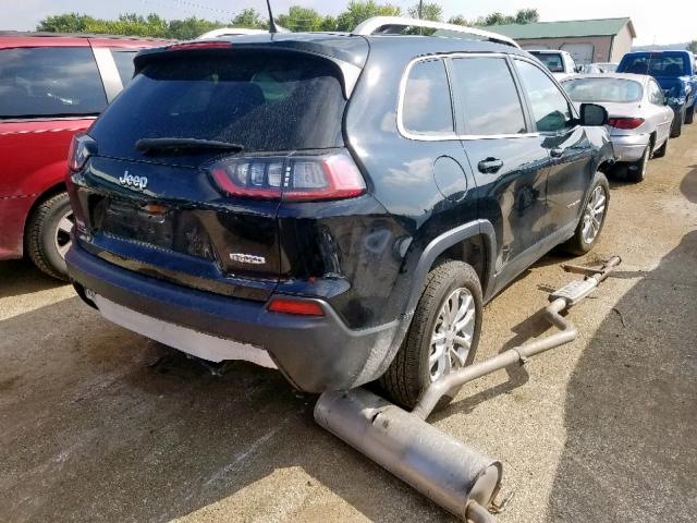 1C4PJLCB1KD204960 - 2019 JEEP CHEROKEE L BLACK photo 4