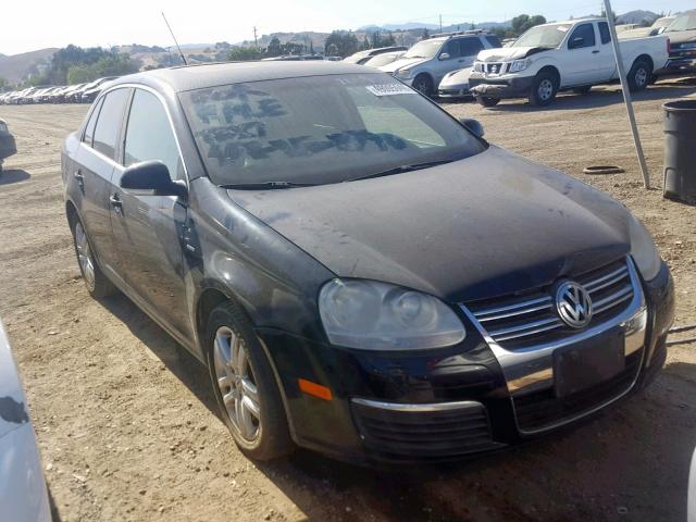 3VWEG71K27M191628 - 2007 VOLKSWAGEN JETTA WOLF BLACK photo 1