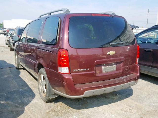 1GNDV33187D110328 - 2007 CHEVROLET UPLANDER L BURGUNDY photo 3