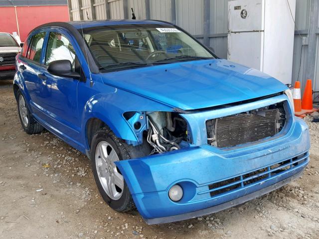 1B3HB48BX8D696608 - 2008 DODGE CALIBER SX BLUE photo 1