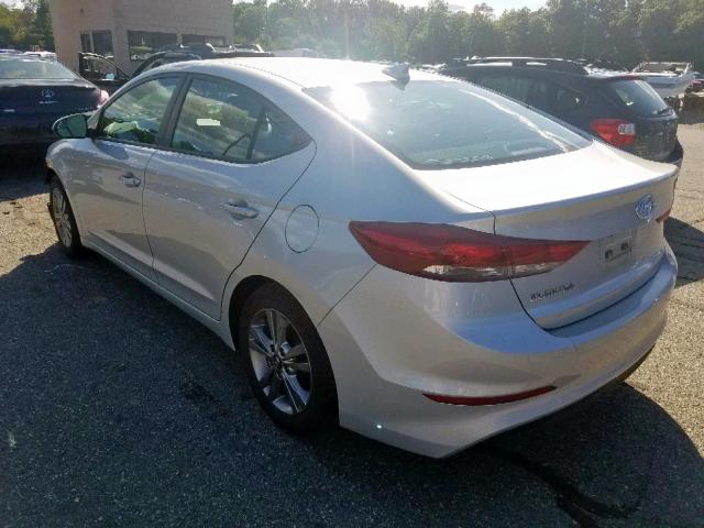 5NPD84LF2HH090249 - 2017 HYUNDAI ELANTRA SE GRAY photo 3