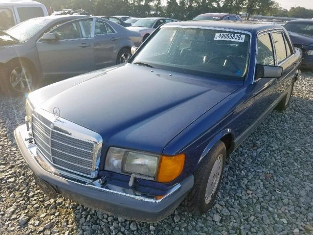 WDBCB25D9HA328827 - 1987 MERCEDES-BENZ 300 SDL BLUE photo 2