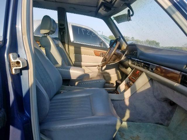 WDBCB25D9HA328827 - 1987 MERCEDES-BENZ 300 SDL BLUE photo 5