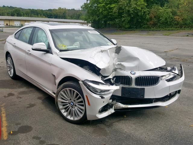 WBA4C9C53FD330377 - 2015 BMW 428 XI GRA WHITE photo 1