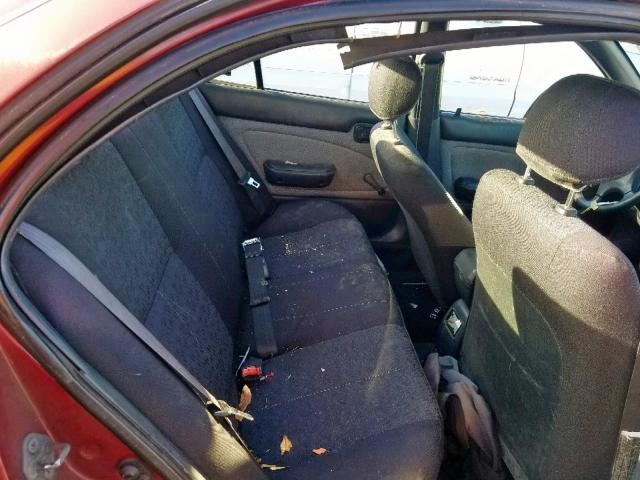 1Y1SK5363RZ050234 - 1994 GEO PRIZM BASE MAROON photo 6