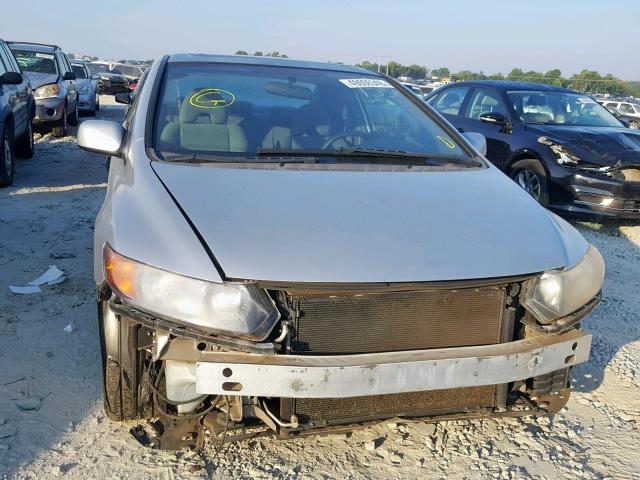 2HGFG12867H501531 - 2007 HONDA CIVIC EX SILVER photo 9