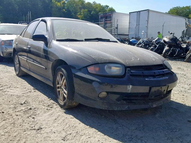 1G1JH52F847254380 - 2004 CHEVROLET CAVALIER L BLACK photo 1