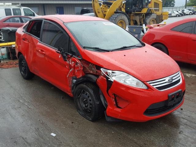 3FADP4BJ4DM194096 - 2013 FORD FIESTA SE RED photo 9