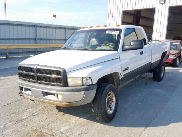 1B7KF23731J215203 - 2001 DODGE RAM 2500 WHITE photo 1