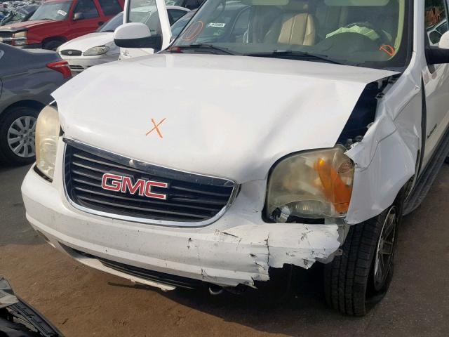 1GKFK13087R144945 - 2007 GMC YUKON WHITE photo 9