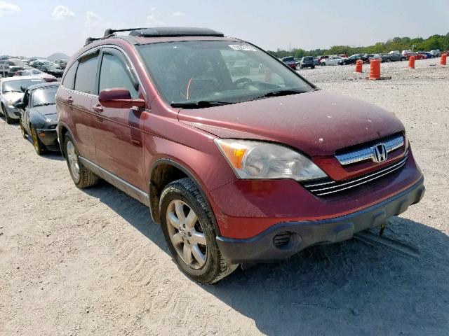 JHLRE38779C013662 - 2009 HONDA CR-V EXL MAROON photo 1