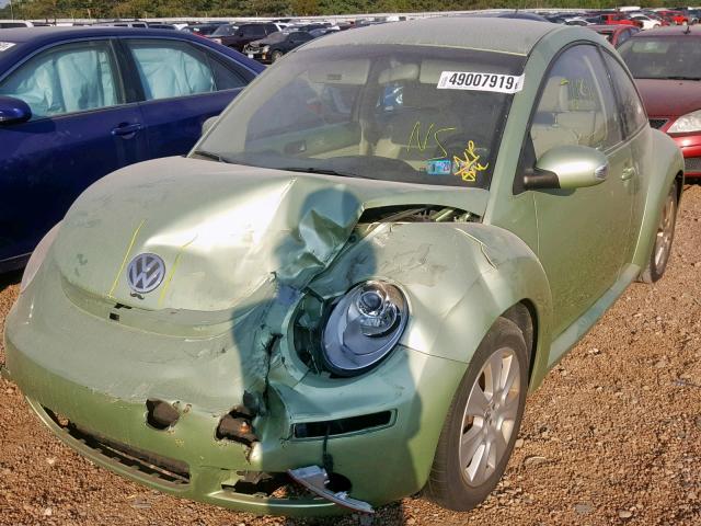 3VWPW31C89M501779 - 2009 VOLKSWAGEN NEW BEETLE 绿色 照片 2