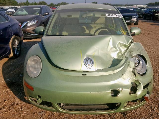 3VWPW31C89M501779 - 2009 VOLKSWAGEN NEW BEETLE 绿色 照片 9