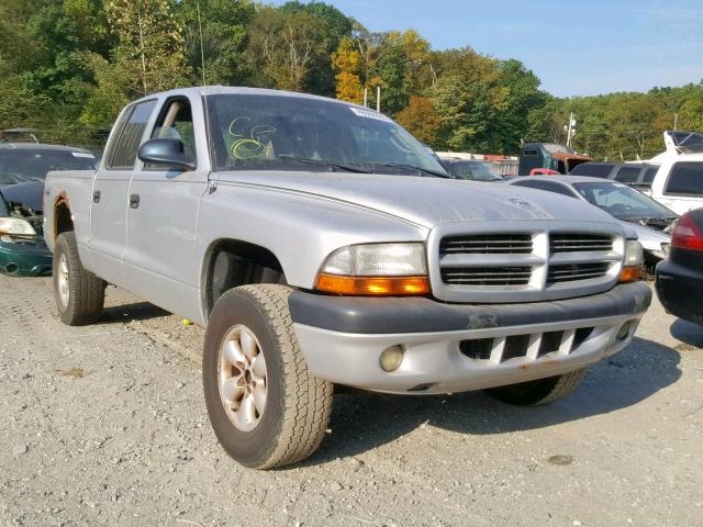 1D7HG38X33S359388 - 2003 DODGE DAKOTA QUA GRAY photo 1