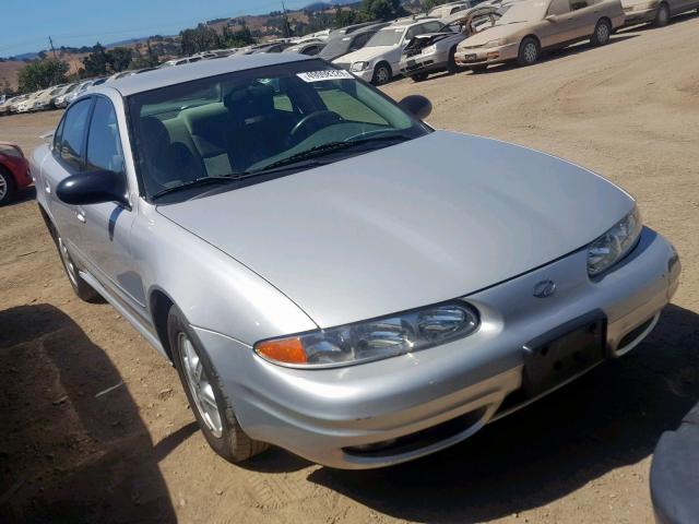 1G3NL52F44C176372 - 2004 OLDSMOBILE ALERO GL SILVER photo 1