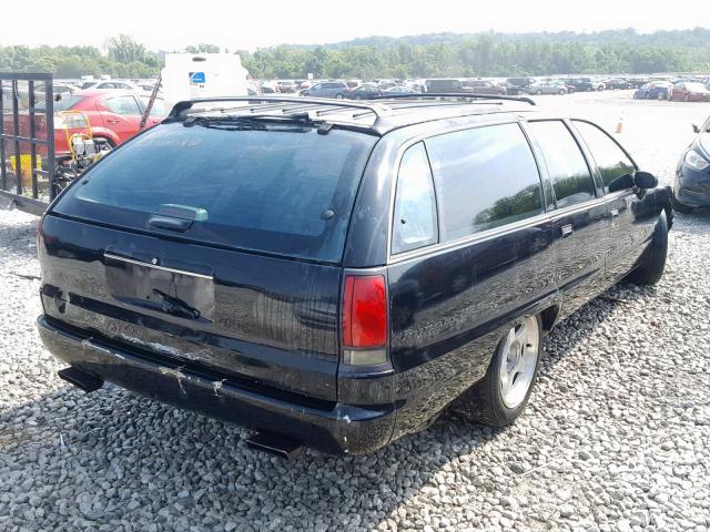 1G1BL83E0MW256933 - 1991 CHEVROLET CAPRICE BLACK photo 4