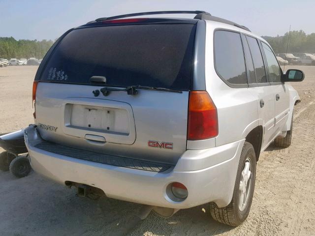 1GKDT13S452183298 - 2005 GMC ENVOY SILVER photo 4