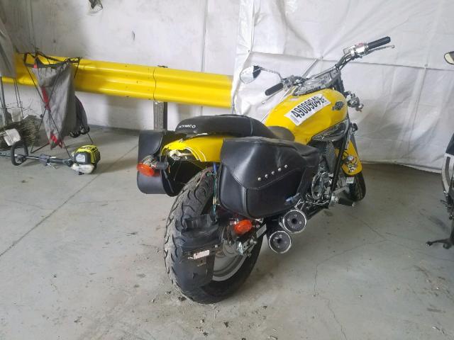 RFBRAKCG34B120462 - 2004 KYMCO USA INC VENOX 250 YELLOW photo 4