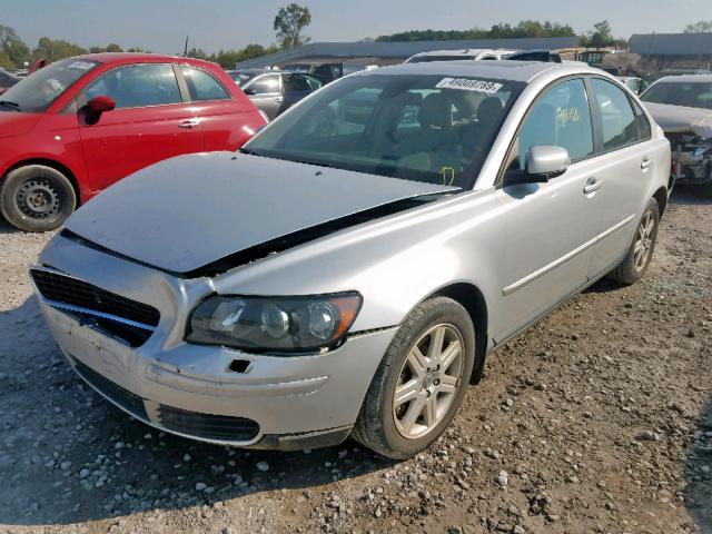 YV1MS382672252329 - 2007 VOLVO S40 2.4I SILVER photo 2