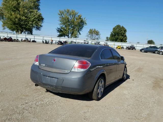 1G8ZS57B19F212304 - 2009 SATURN AURA XE GRAY photo 4