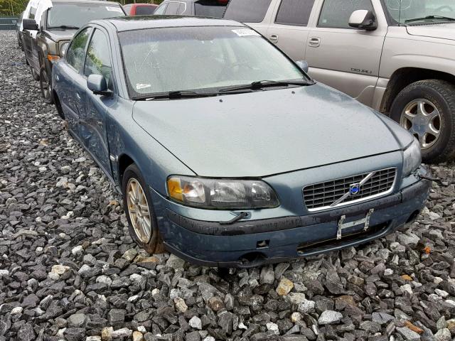 YV1RS64A742323618 - 2004 VOLVO S60 GREEN photo 1