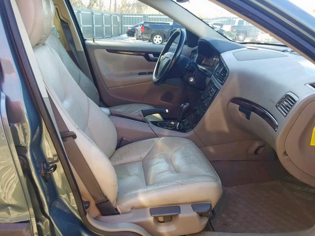 YV1RS64A742323618 - 2004 VOLVO S60 GREEN photo 5