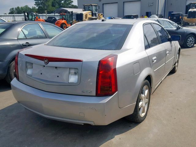 1G6DP567250165248 - 2005 CADILLAC CTS HI FEA SILVER photo 4