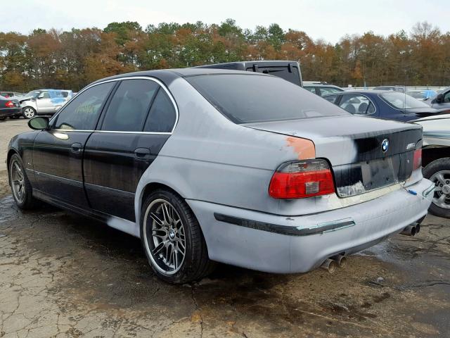 WBSDE9343YBZ96408 - 2000 BMW M5 BLACK photo 3