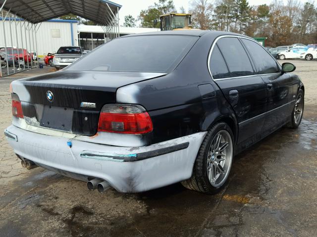 WBSDE9343YBZ96408 - 2000 BMW M5 BLACK photo 4