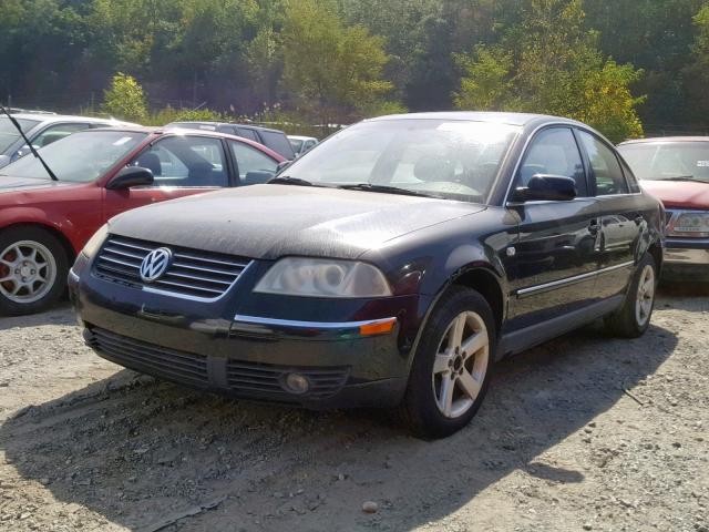 WVWRH63B34P056544 - 2004 VOLKSWAGEN PASSAT GLX BLACK photo 2