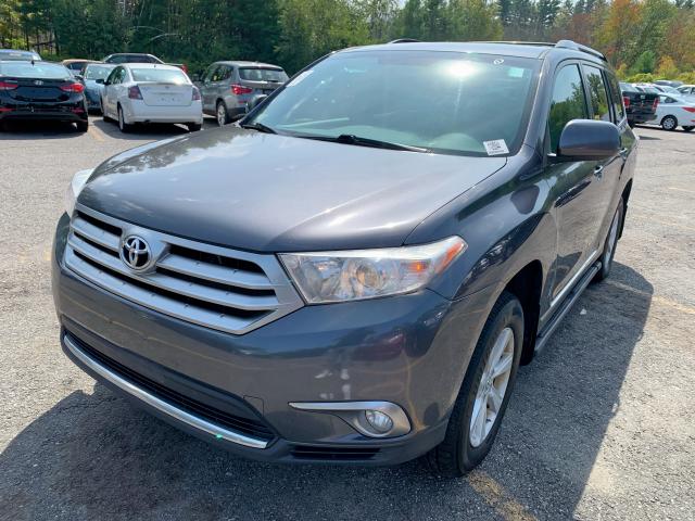 5TDBK3EH9DS218217 - 2013 TOYOTA HIGHLANDER GRAY photo 1