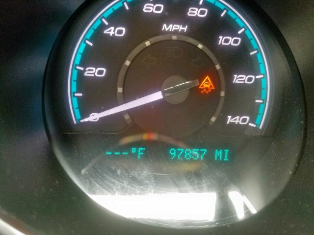 1G1ZH57B29F222837 - 2009 CHEVROLET MALIBU 1LT BLACK photo 8