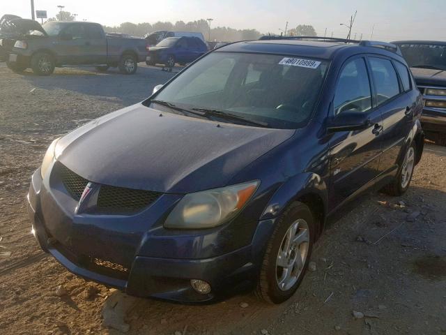 5Y2SL62894Z445733 - 2004 PONTIAC VIBE BLUE photo 2