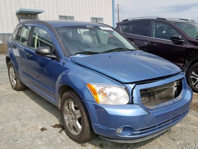 1B3HB48B67D539494 - 2007 DODGE CALIBER SX BLUE photo 1