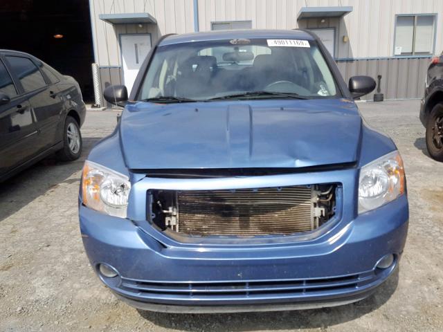 1B3HB48B67D539494 - 2007 DODGE CALIBER SX BLUE photo 9